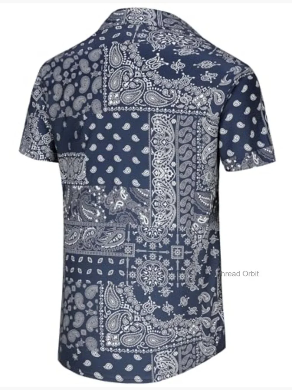 Men's Casual Button Down Hawaiian Shirt Short Sleeve with Pockets